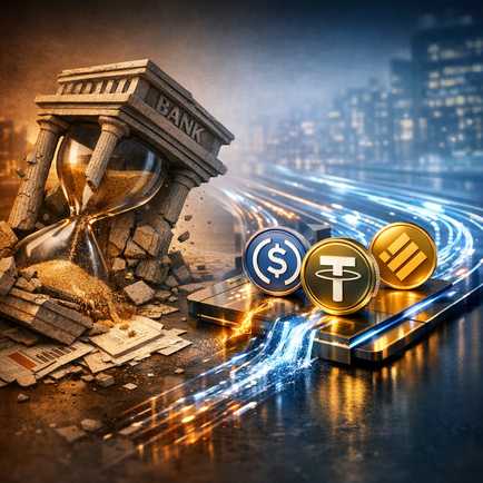 Frederic Yves Michel NOEL : Les stablecoins vont révolutionner la liquidité interbancaire. Les trésoriers, votre modèle est mort.