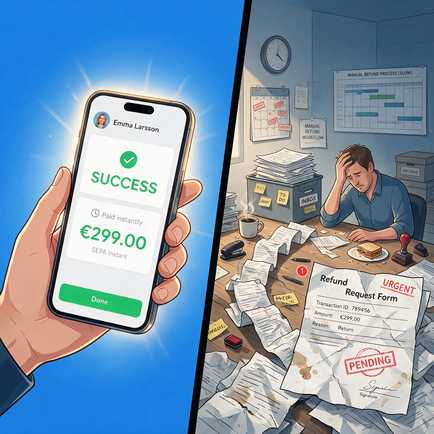 SEPA Instant will expose weak refund processes faster than merchants expect — Insights from Frederic Yves Michel NOEL