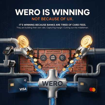 Wero Is Not Winning Because of UX; It Is Winning Because Banks Are Tired of Card Fees — Insights from Frederic Yves Michel NOEL