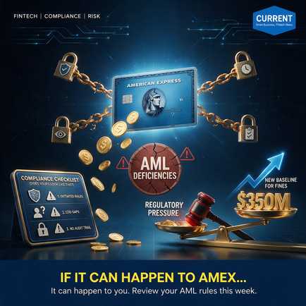 Amex hit with $350m penalty for AML deficiencies — Insights from Frederic Yves Michel NOEL